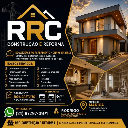 RRC CONSTRUÇÃO E REFORMA 