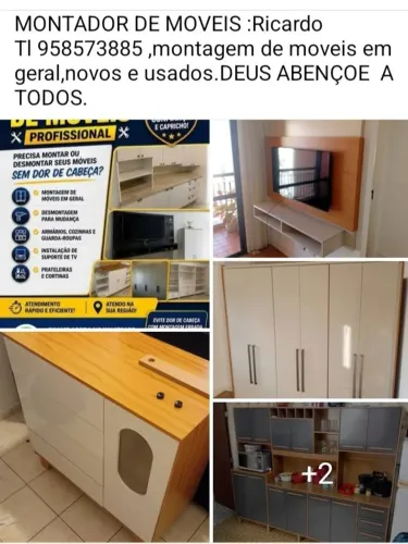 MONTADOR DE MOVEIS RICARDO.