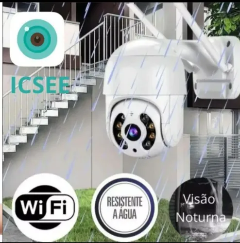 Câmara Speed IP WI-FI Sistema ICSEE Infravermelho de Segurança