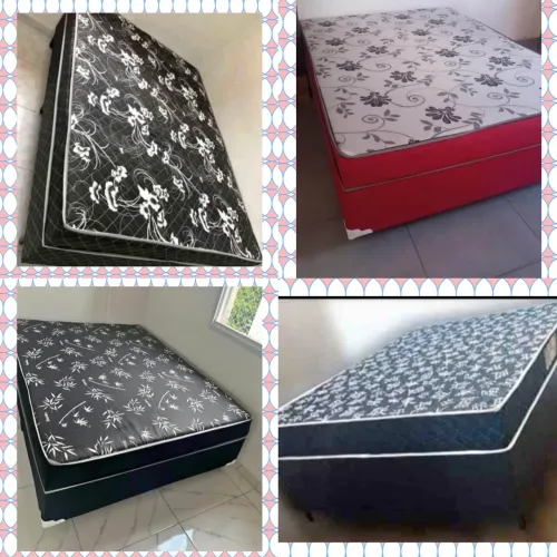 CAMA DE FÁBRICA: CAMA BOX CONJUGADA CASAL (PASSE O CEP)