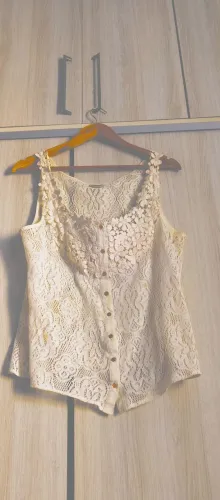 Blusa de renda enjoy G
