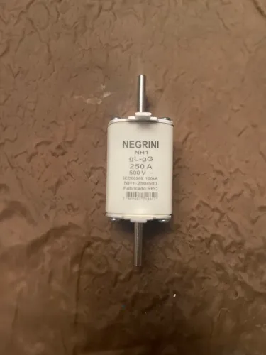 Fusível industrial de baixa tensão NH1 Negrini