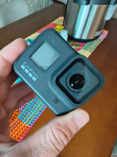 Gopro Hero 8 gravação em 4k com acessórios 