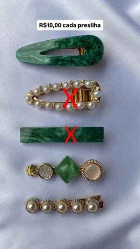 Presilhas para cabelo 