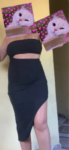 Vestido canelado