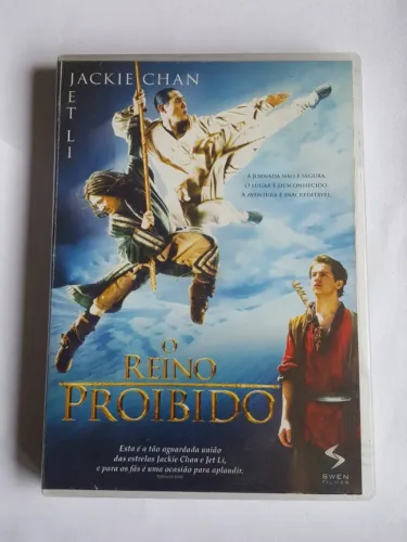 Dvd O Reino Proibido, Jet Li, Jackie Chan, Dublado-legendado