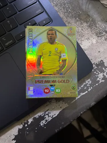 Card Daniel Alves limited premium 2018 - panini