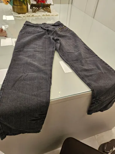 Calça jeans preta da Wogall nr 48