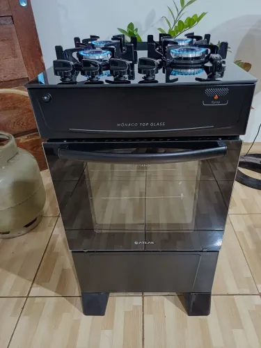 Fogao mesa de vidro elétrico novo