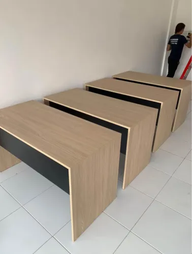 Mesa de escritório 100% em MDF. Vendemos no atacado e Varejo