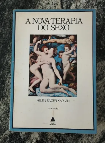 A Nova Terapia do Sexo - Helen Singer Kaplan em bom estado de conservação.