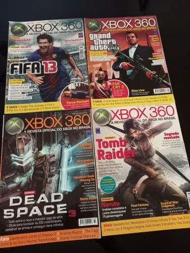 4 Revista XBOX 360 edição 73,75,77,78