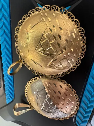 Pingente Feminino de ouro 18k procedência garantia eterna