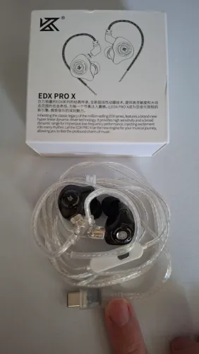 Fone de ouvido KZ EDX PRO X (novo)