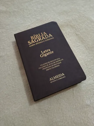Bíblia ARC Capa luxo marrom