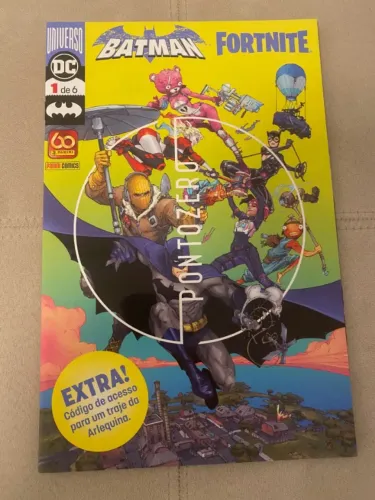 Revista Batman x Fortnite: Ponto zero #1