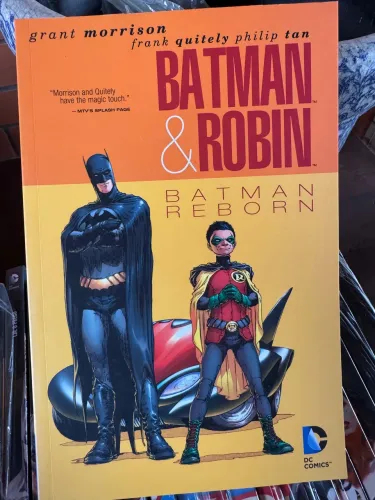 Quadrinho HQ DC Batman & robin Batman reborn