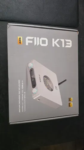 DAC/AMP Fiio K13 R2R prata NOVO
