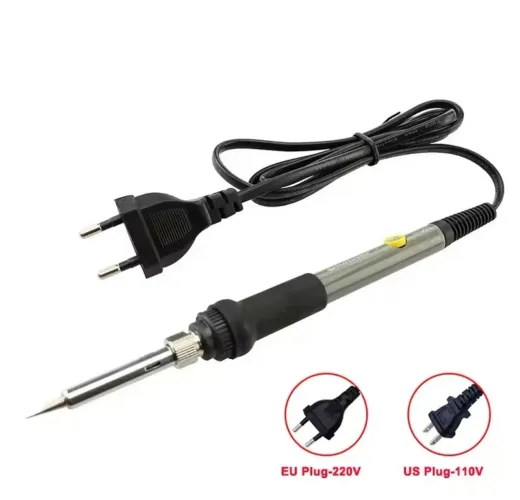 Ferro De Solda 60w 220v Profissional Temperatura Ajustável 5 em 1 kit
