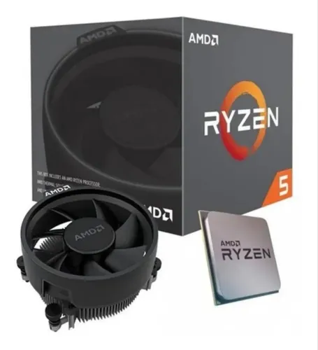 PROCESSADOR AMD RYZEN 5600G com vídeo 6 NÚCLEOS 12 TRHEADS 3.9GHZ AM4