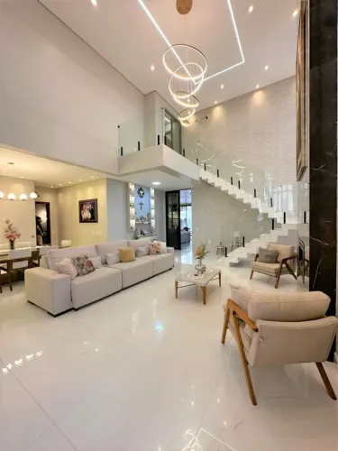 Casa Arapiraca | Condomínio Fechado | Alto Padrão | 424m² | 4 Suítes | Piscina com Hidro