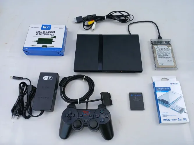 PS2 Slim - Envio OLX Pay