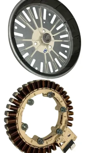 Estator + Rotor Lava e seca Eletrolux LSI09 9KG