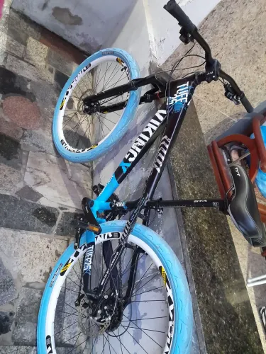 Bicicleta Viking aro 26 top Shimano full