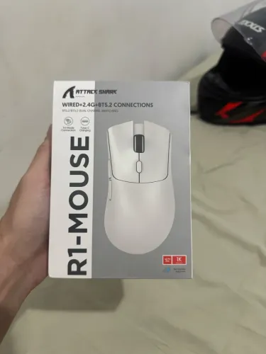 Mouse Attack shark r1 sem fio 
