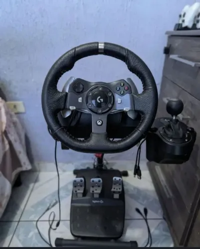 Volante Logitech G920 - Muito Barato! (Volante + Pedais)