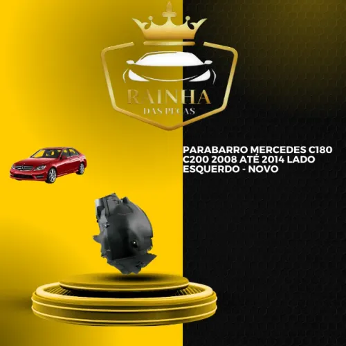 Parabarro Mercedes C180 C200 2008 até 2014 Lado Esquerdo - NOVO