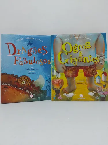 Box "Ogros e Gigantes" e "Dragões Fabulosos"