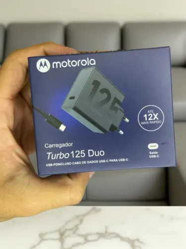 Carregador 125 Duo Motorola USB-C para USB-C an29