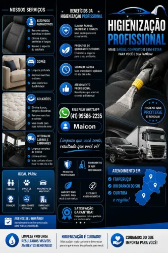 Higienização de estofados