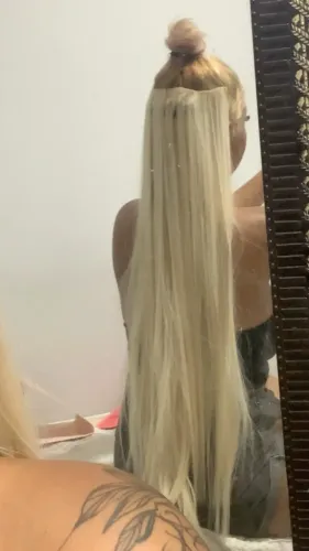 Aplique loiro