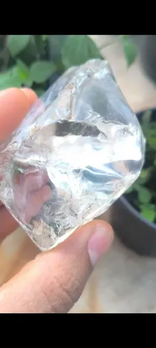 Cristal de quartzo natural super translúcidos