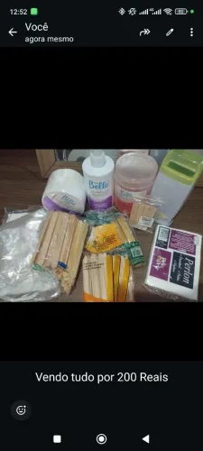 Material de depilação
