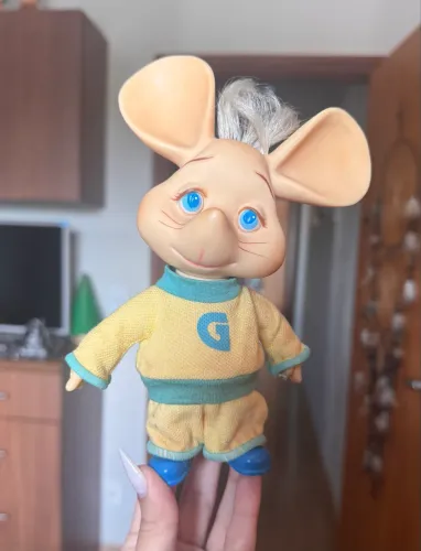 Boneco Topo Gigio Retrô da Estrela 