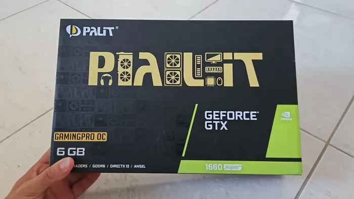 Placa de Vídeo GTX 1660 Super Palit