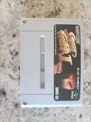 Street Fighter 2 Super Nintendo Original Japão