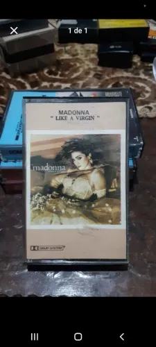 Fita k7 Madonna original