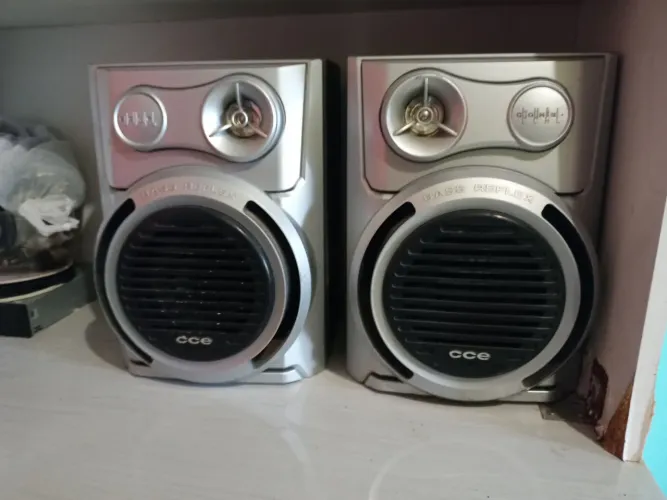 Caixas de som para mini sistem ou receiver