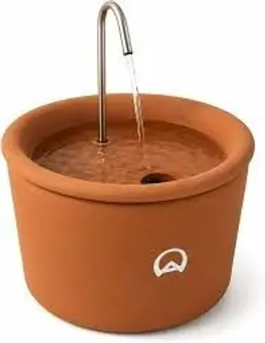 Fonte Bebedouro de Cerâmica Aqua Clay Basic Amicus 2.5L - NOVO, NUNCA USADO!