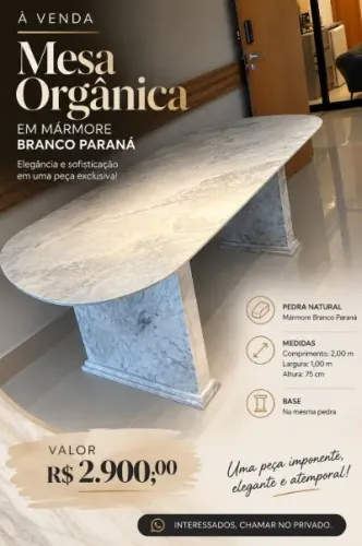 Mesa de reunião / Mesa de jantar