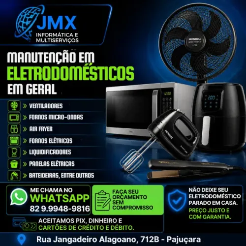 MANUTENÇÃO EM ELETRODOMESTICOS EM GERAL