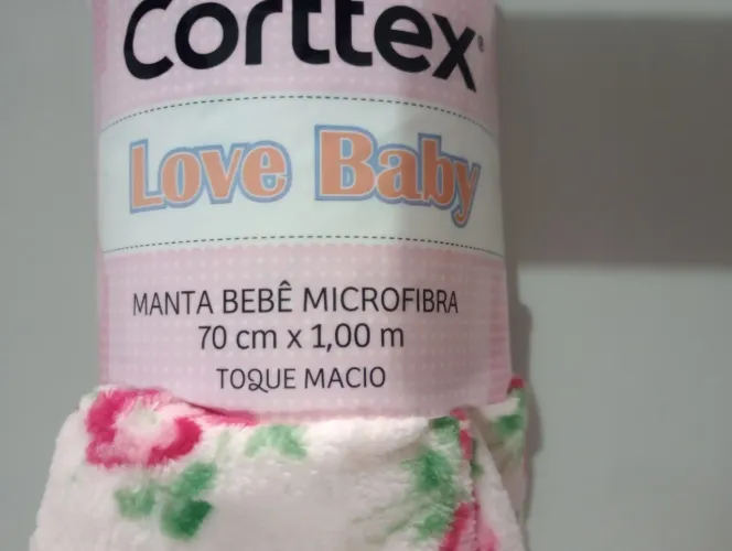 Manta bebê Masc/Fem nova