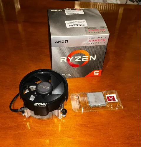 AMD Ryzen 5 3400G + Cooler Original | Vega 11 | Ótimo estado