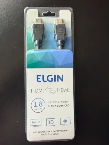 Cabo HDMI 1,8 metros Elgin - Novo
