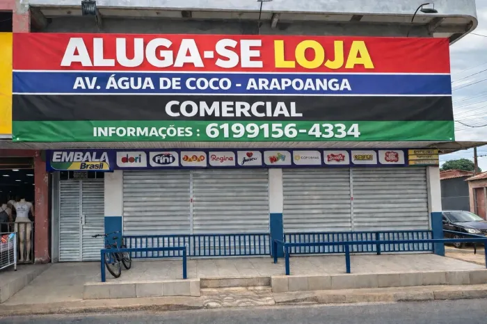 ALUGO LOJA COMERCIAL 