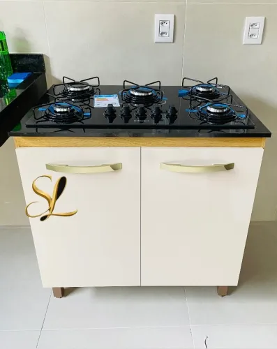 Balcão 080 + Cooktop Itatiaia 5 bcs - Promoção